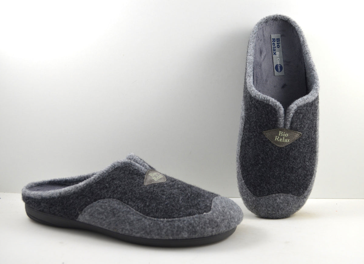 ZAPATILLAS DE CASA DE CABALLERO 13660.2 PICOS PLOMO
