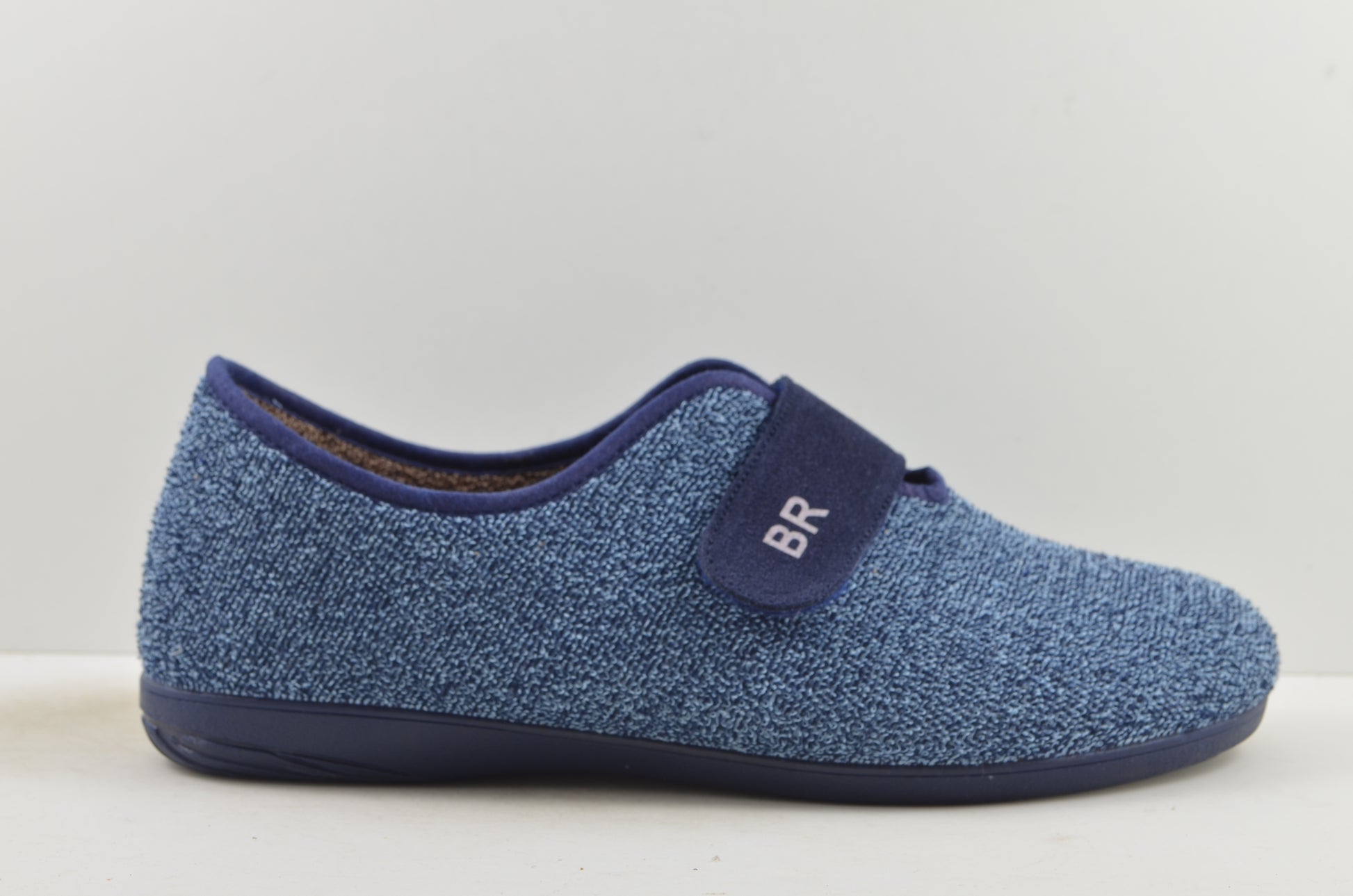 Zapatillas de casa cerradas hombre 13918.2 RIZO BICOLOR MARINO