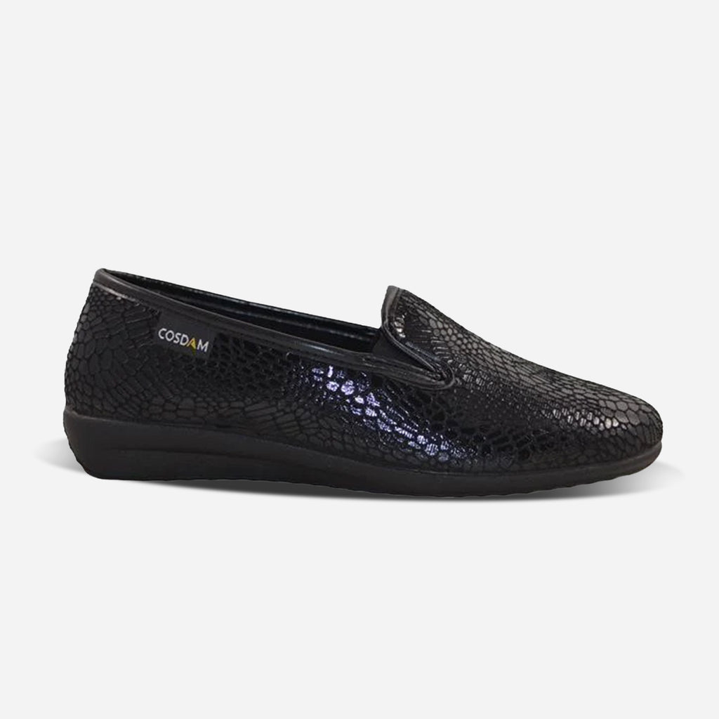 Zapatillas de mujer 0142 MILDEEN NEGRO