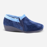 Zapatillas de casa cerradas mujer 2489 SUAPEL MARINO
