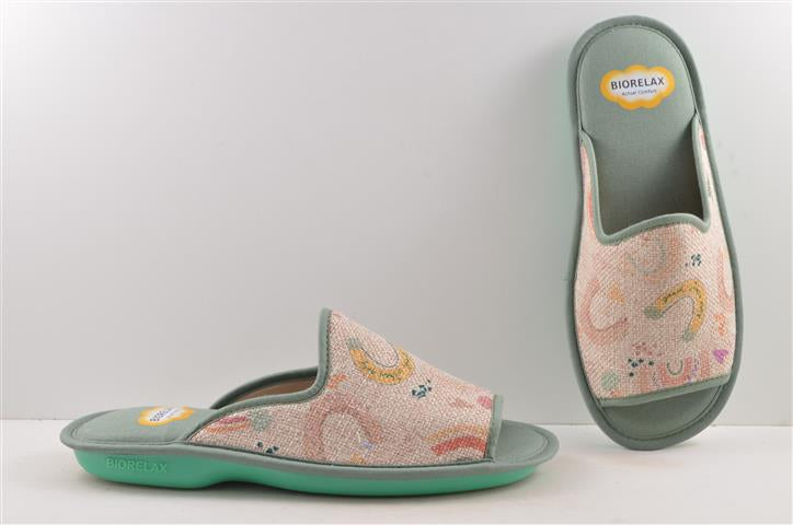 Zapatilla de casa mujer 4102 ARCOIRIS MENTA