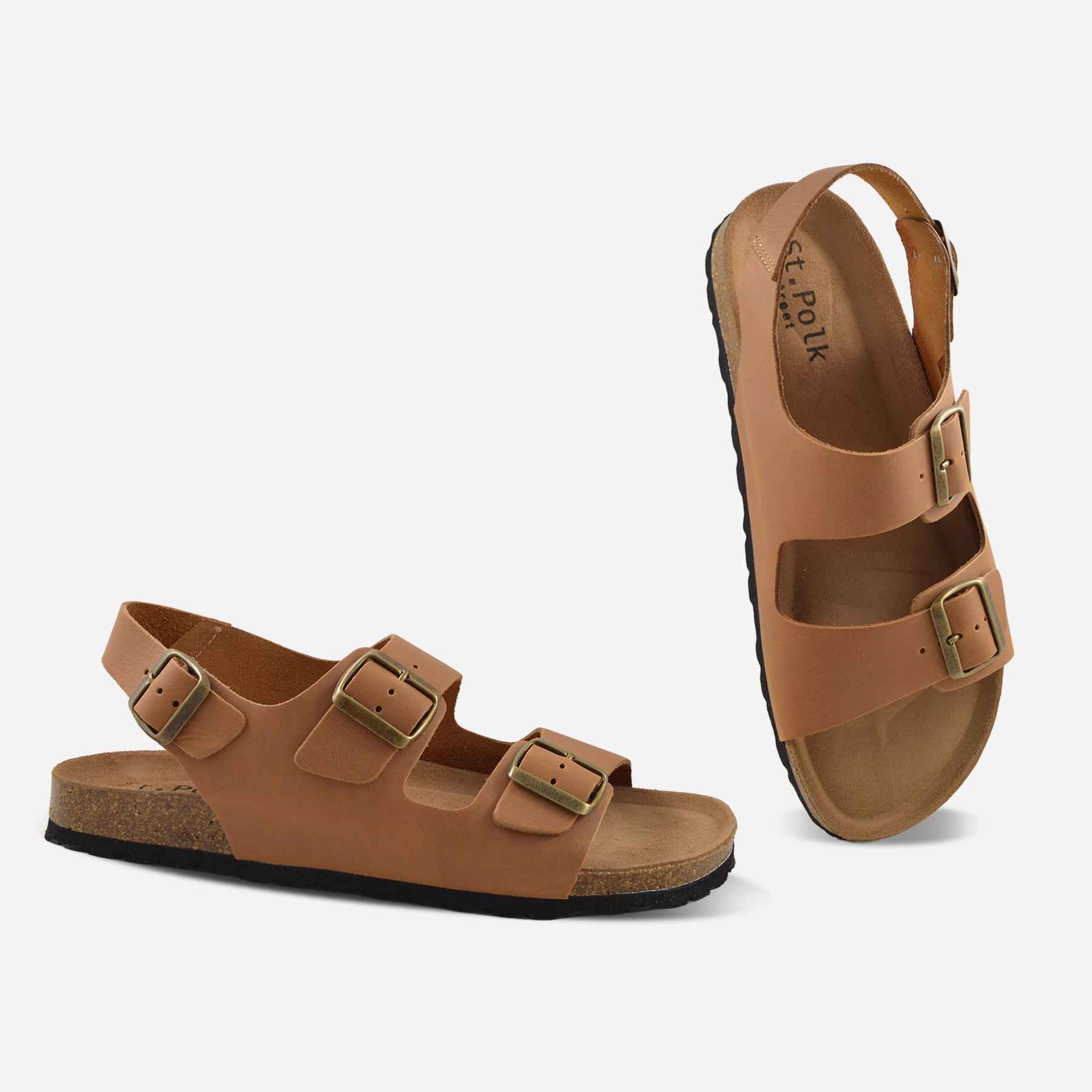SANDALIA BIO UNISEX SPRINTER CUERO 523015TC